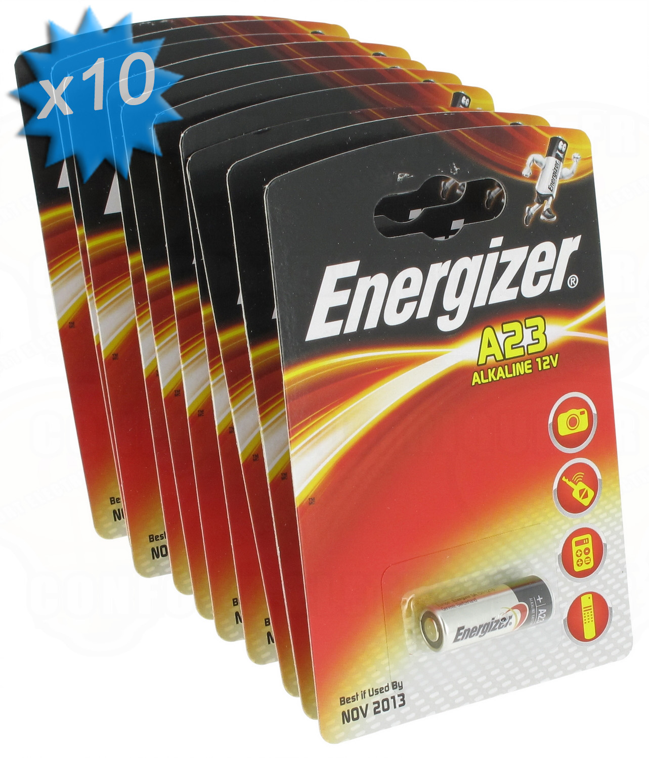 Pile A23 12V Energizer par 10 35,70€