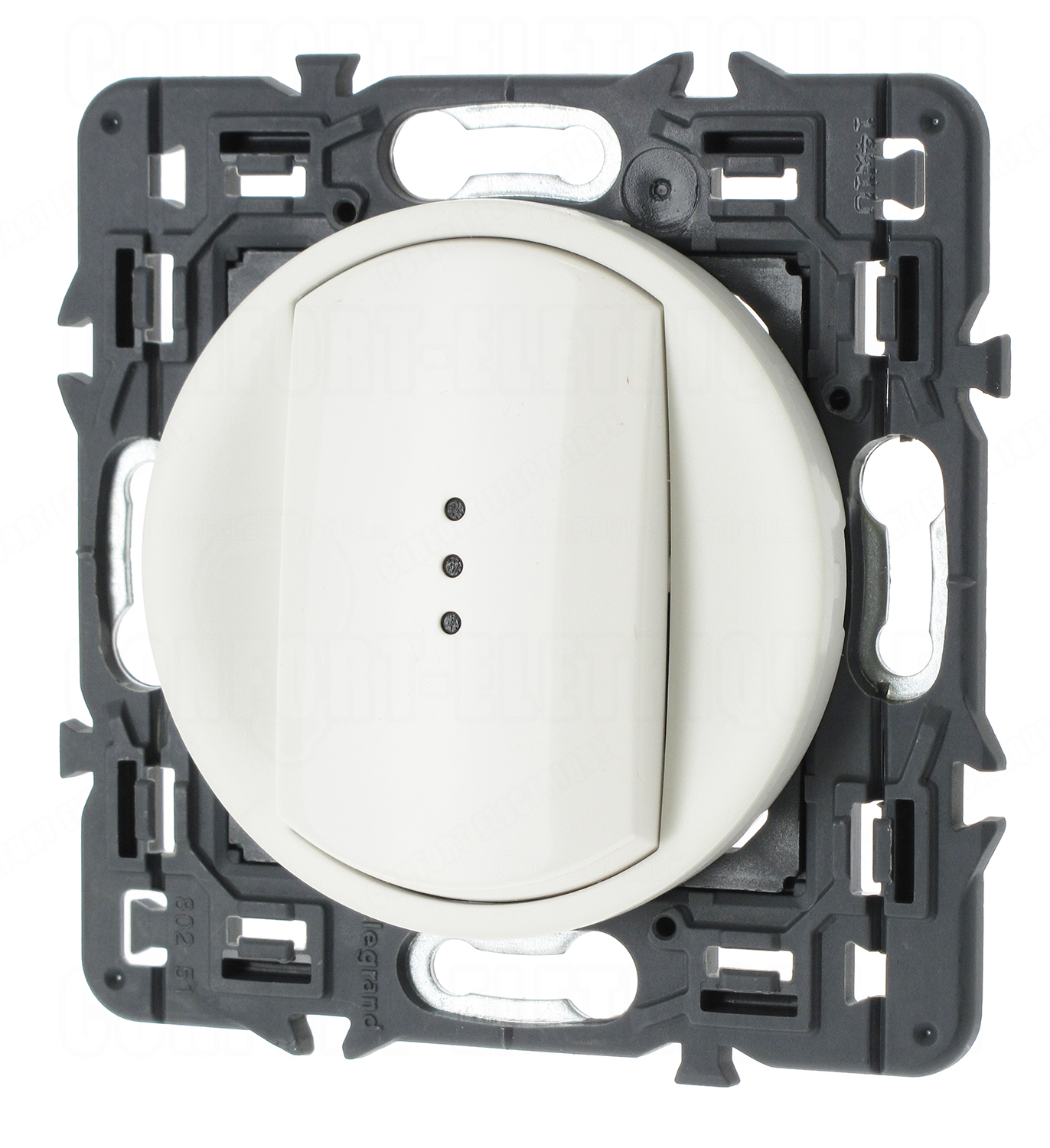 installation bouton poussoir avec voyant