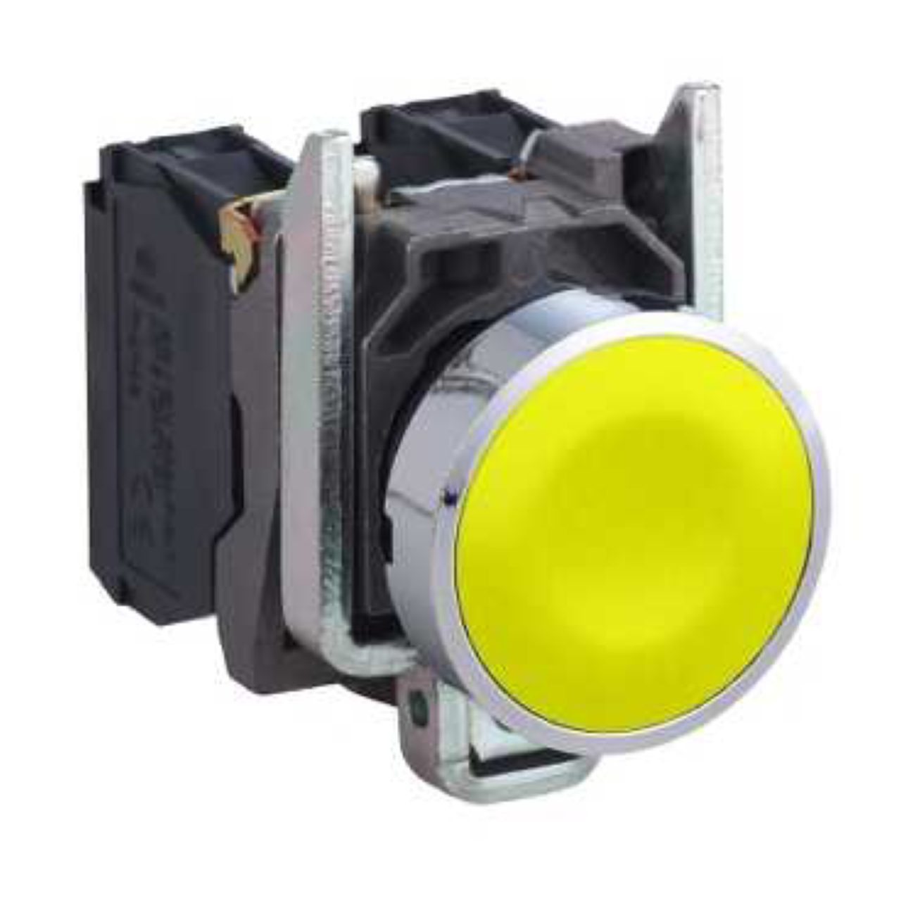 bouton poussoir affleurant 1 no jaune complet schn bouton poussoir affleurant 1 no jaune complet schn