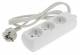 Rallonge multiprise 3 prises 2P+T avec cable 3G1mm de 1,5 m