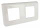 Enjoliveur 2X2 modules horizontal Legrand Mosaic