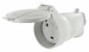 Fiche femelle 32A 2P+T Plexo avec poign�e et volet de protection