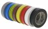 Scotch �lectricien en rouleau pack de 8 couleurs