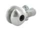 Roue de glissement en aluminium M5 diam. 30mm