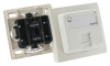 Prise RJ45 Cat.6 FTP 9 contacts complet saillie