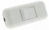 Interrupteur � bascule bi-polaire blanc touche blanche