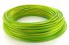 Ficelle 1x1.5 mm vert jaune 100m