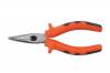 Pince � becs longs demi-rond coud�s isol�e 1000V longueur 160mm
