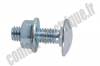 Boulon t�te ronde 6x30