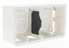 Cadre saillie 4/5 modules prof. 40 mm horizontal