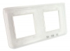 Enjoliveur 2X2 modules horizontal Legrand Mosaic