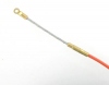 Aiguille long. 20m en acier et nylon pour tirage de cable
