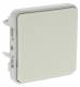 Bouton poussoir Plexo blanc (composable) Bouton poussoir Plexo blanc (composable)
