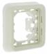 Plaque d'encastrement Plexo 1 poste blanc (composable)