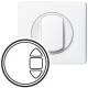 Enjoliveur inter individuel radio/RTS Somfy Blanc Legrand C�lian