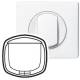 Enjoliveur pour interrupteur � badge Blanc Legrand C�liane
