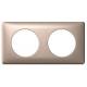 Plaque 2 postes Mica Legrand C�liane