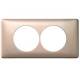 Plaque 2 postes Mica pour la r�novation Legrand C�liane
