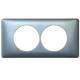 Plaque 2 postes Cobalt pour la r�novation Legrand C�liane