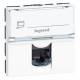 Prise RJ 45 cat. 6 UTP blanche 2M Legrand Mosaic