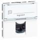 Prise RJ 45 cat. 6A STP blanche 2M Legrand Mosaic