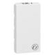Obturateur 1 module blanc Legrand Mosaic Antimicrobien