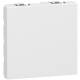 Obturateur 2 modules blanc Legrand Mosaic Antimicrobien