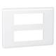 Enjoliveur 2X6 modules blanc Legrand Mosaic