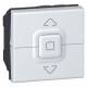 Interrupteur pour volets roulants aluminium Legrand Mosaic