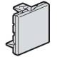 Obturateur 2 modules Alu Legrand Mosaic