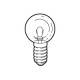 Ampoule culot E10 - 3.6V - 1A - 3.6W