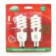 Ampoule fluocompacte E27 15 Watts forme spirale par 2