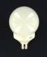 Ampoule fluocompacte E27 15 Watts forme globe