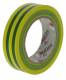 Scotch �lectricien vert-jaune en rouleau de 10 m�tres