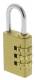 Cadenas de 30 mm en laiton � combinaison