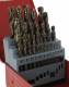 Coffrets de 25 forets m�taux HSS cobalt