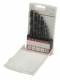 Coffret de 10 forets m�taux HSS cylindrique