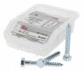 Vis tire-fond t�te h�xagonale 8x60. Boite de 20