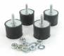 Silent bloc cylindrique pour climatisation (max 200kg)