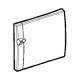 Legrand Ekinoxe coffret 1x13 modules porte blanche