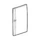 Legrand Ekinoxe coffret 3x13 modules porte blanche