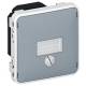 Interrupteur cr�pusculaire 1400 Watts Plexo gris (composable)