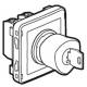 Bouton poussoir type coup de poing avec dev. � cl� Plexo
