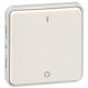 Interrupteur bipolaire Plexo blanc (composable) Interrupteur bipolaire Plexo blanc (composable)