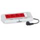 Bloc bureau de 4 prises 2P+T � d�trompages avec interrupteur