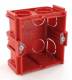 Boite carr�e associable 1 poste � sceller prof. 40mm