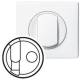 Enjoliveur pour prise RJ45 t�l�phone + TV Legrand C�laine