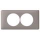 Plaque C�liane 2 postes Taupe pour la r�novation