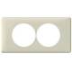 Plaque C�liane 2 postes Sable pour la r�novation