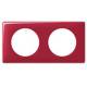 Plaque C�liane 2 postes Magenta